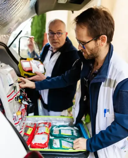 Urgences : équipe paramédicale mobile (EPMU)